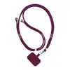 Suministro transfronterizo de cordón para colgar el cuello del teléfono móvil, cuerda trenzada simple y creativa, cuerda de nylon resistente, cuerda anticaída, se puede llevar en la espalda, venta al por mayor