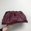 Outlet de fábrica 2024 Nuevo AM Axi Ge Mismo estilo Bolso Nube Cuero Suave Piel de Vaca Bolso de Mujer Hombro Bolso de Mano Dumpling