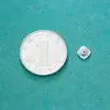 Plata de Ley S925 Vintage Desgastado Plata Tailandesa Base Cuadrada Flor Base DIY Pulsera de Cuentas de Cristal Accesorio Separador Material Cuentas de 8 mm
