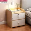 Mesa de Cabeceira Moderna Simples Mini Armário de Armazenamento Quarto Armário de Cabeceira Nórdico Moderno Pequeno Armário