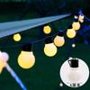 Guirnalda de Luces Personalizada Impermeable Estilo Camping al Aire Libre Luz de Ambiente para Tienda de Campaña Decoración de Escena de Boda Color de Bombilla