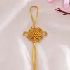 Nó Chinês Pequeno Pingente Materiais para DIY Tecido à Mão Estilo Chinês Presente Pequeno Pingente Atacado Produto Semi-Acabado de 6 Placas
