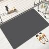 Venta al por mayor Alfombra de piso de tierra de diatomeas de color sólido simple Alfombra resistente al desgaste para baño Alfombra antideslizante absorbente para inodoro Alfombra para puerta de inodoro