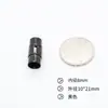 Materiales Hechos a Mano DIY Doble Seguro Cuerda Trenzada de Cuero de Vaca Zhoujia Hebilla Magnética Cabeza Pulsera de Cuerda de Cuero Hebilla de Cuerda de Cuero de Acero Inoxidable