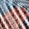 Tejido de Malla con Rejilla de PVC de 12 Pines para Bolsas, Bolsos, Bolsas de Malla para Frutas y Verduras, Tejido de Malla Cuadrada de Tricot para Cochecitos de Bebé