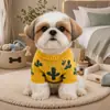 PETCIRCLE Ropa para Mascotas para Primavera y Otoño, Suéter Suave, Transpirable, Antifrío, Lindo y Adorable para Perros Pequeños y Cachorros
