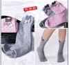 Calcetines largos de algodón gruesos para mujer, estilo coreano, superventas, otoño e invierno, B81641