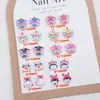 Brincos de Dança do Leão Acessórios para Nail Art DIY Desenho Animado Estilo Chinês Dança do Leão Unhas Postiças Acessórios de Resina DIY Feito à Mão