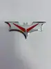 Modificación de Emblema Metálico Batimóvil Emblema 3D Logo de Coche Pegatina Decorativa Pegatina de Carrocería Emblema Trasero Pegatina Metálica 3D Emblema Flash