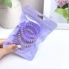 Dulce Niña Color Caramelo Cuerda para el Cabello Color Degradado Anillo para el Cabello Tipo Línea Telefónica Cuerda para el Cabello para Mujer Banda para el Cabello sin Marcas Adorno para el Cabello