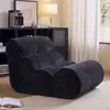 Sofá individual comprimido al vacío estilo vintage, con forma de oruga, adecuado para apartamentos pequeños, sala de estar, dormitorio, para acostarse y relajarse, tatami perezoso