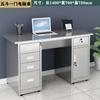 Mesa de trabalho para oficina de purificação, laboratório médico e console com gaveta, feita de aço inoxidável 304