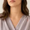 Europeu e Americano jóias transfronteiriças transfronteiriças colar de corrente de dupla camada simples personalidade feminina acessórios criativos cadeia de clavícula