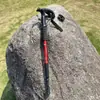 Bastão de Caminhada Telescópico de 4 Seções, Bastão de Trekking Leve de Alumínio para Idosos, Bengala Ajustável para Viagens ao Ar Livre, Acampamento, Escalada