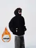 Chaqueta con capucha deconstruida de peso pesado transfronteriza para hombre y mujer, temporada otoño e invierno, diseño de marca de moda, sudadera combinada, sudadera con capucha de alta costura