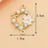 Fabricante de Pequeños Accesorios de Joyería Estilo Chanel, Venta al por Mayor de Joyería DIY Lista para Usar con Goteo de Aceite y Pedrería, Accesorios de Joyería DIY Hechos a Mano Transfronterizos