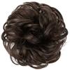 Peluca de seda de alta temperatura europea y americana, anillo para el cabello, cabeza esférica femenina, paquete de cabello elástico, paquete de cabello rizado natural y esponjoso, fabricantes transfronterizos