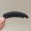 Accesorio para el Cabello Semirecogido Estilo Nuevo 2026: Pinza de Plátano de Malla, Pinza de Garra Francesa con Lazo Negro, Pinza para el Cabello de Lunares para la Parte Posterior de la Cabeza