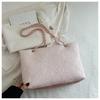 Bolso de Moda Nuevo Verano 2025 Bolso Cruzado Casual de Moda Bolso Tote con Cadena Simple para Viajar para Mujeres