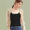 Camisola para Mujer con Almohadillas de Sujetador Incorporadas, Ropa Interior de Verano sin Costuras, Top Tubo Versátil para Usar como Prenda Exterior