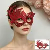 Máscara de Renda Irregular Folha de Ouro Fênix Adulto Festa Meia Face Máscara de Halloween Mascarada Sexy Máscara de Olho