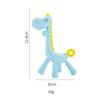 Juguete molar de silicona con forma de cervatillo de dibujos animados, para morder los dientes de bebé, jirafa, venta al por mayor