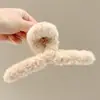 Pinza de Garra de Peluche de Dibujos Animados Dulce para Mujer Pinza para el Cabello de la Parte Posterior de la Cabeza Estilo Coreano Exquisita Pinza de Tiburón Pinza para Moño Pinza de Pelo