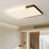 Lámpara de Techo para Dormitorio Estilo Crema Lámpara Minimalista Italiana Medieval para Sala de Estar Lámpara de Pasillo Color Nogal de Alta Gama