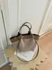 Bolso Vintage Estilo Coreano Nuevo 2026 Transfronterizo, Bolso de Lona con Diseño de Nicho de un Solo Hombro, Bolso Tote de Lona con Retazos de Gran Capacidad