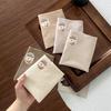 82076 # Calzones de Algodón para Niña de Una Pieza Sencillos Color Nude Sin Costuras Trasero de Durazno Sin Broche Cintura Media Pantalón Completo 10A Antibacteriano
