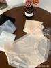 Ropa interior de encaje fino estilo japonés para niña Pantalones de seda helada para mujer con mascarilla de aire de algodón de secado rápido y entrepierna antibacteriana calzoncillos sin costuras