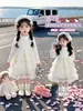 Vestido de otoño de manga larga para niña, nuevo estilo 2026, atuendo moderno y dulce para niños, vestido de princesa de tul para bebé niña