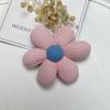 Bolsa de Flores de Algodón Rellena de Tela Estilo Coreano Zapatos y Calcetines Accesorios Girasol Tela Flor Broche Accesorios DIY Accesorios de Ropa