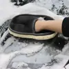 Limpieza de Coches, Encerado, Lavado de Coches, Lavado Manual de Coches, Guantes de Felpa Imitación Lana, Herramientas de Limpieza de Coches, Limpieza de Coches, Limpieza del Hogar y Eliminación de Polvo
