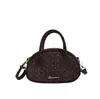 Bolso de Hombro de Lunares Más Vendido 2026 Otoño/Invierno Nuevo Moda Retro Versátil para Viajes Cotidianos Simple Temperamento Bolso de Hombro Único