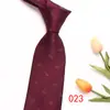 Gravata Listrada Lyle para Homem Vestido de Negócios 8cm Jacquard Poliéster Gravata em estoque Fabricantes de Gravatas Casuais para Trabalho