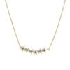 Nuevo collar de flores de perla de comercio exterior, estilo europeo y americano, sencillo, clásico, versátil, popular, para damas, joyería