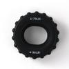 Dispositivo de tensión de silicona transfronterizo agarre de silicona equipo de fitness entrenamiento de rehabilitación de manos anillo de agarre de doble fuerza para hombres y mujeres