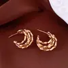 Pendientes de borla con flor de trébol de circonita vintage con un toque de alta gama, pendientes versátiles y de moda al por mayor