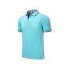 Algodón mercerizado de alta calidad POLO ropa de trabajo LOGO personalizado estampado camiseta publicitaria ropa de clase personalizada para camisa de actividad de figura