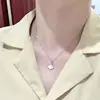 Collar de plata con temperamento y sentido del diseño nicho, hada mariposa, cadena para clavícula de estilo extranjero, personalidad de alto sentido, dulce, cool, cadena para combinar