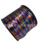 Cable de Hilo Dongguan Yingda Hilo Textil Hilo Plano Hilo Teñido por Segmentos Tricolor Filamento Dorado y Plateado Hilo Plano Dorado y Plateado Producto Semi-terminado para Auriculares