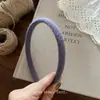 Celebridad de Internet Coreana Chica Ins Diadema de Hilo Diadema Sencilla Color Cálido Pasador Fresco Accesorio para el Cabello Tocado