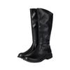 Novas Botas de Couro Masculinas para Outono e Inverno Botas de Motocicleta de Cano Alto Salto Baixo Botas Casuais Botas de Comércio Exterior