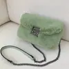 Bolsa cuadrada pequeña de hombro de PU para otoño e invierno al por mayor, multicolor, bandolera, de mano, bolsa de piel, bolsa de piel de alto peso