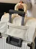Bolsa de mano de moda de un solo hombro para viajes cortos, viajes de negocios, almacenamiento de equipaje, fitness, yoga, bolsa de hombro ligera para mamás