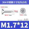 Tornillos Autorroscantes Avellanados Gb846 Acero Inoxidable 304 Cabeza Plana Phillips Tornillos para Madera Extendidos M2.9M3.5M4.2M5.5