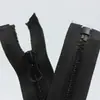 Pacote de Cores Mistas com 50 Peças Cor Misturada Não. Zíper de Resina Grande Dente 5 50/60/70/80cm Zíper de Cor Mista de Cabeça Única e Dupla