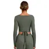 Cardigan xale transfronteiriço manga longa peça única para yoga amarração roupa de yoga cobertura externa para atividades ao ar livre vestuário esportivo fitness 6819
