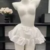 Avental Doce Maid Lolita Saia Bufante Conjunto Lingerie Japonesa Sexy Puro Desejo Uniforme de Pequena Maid